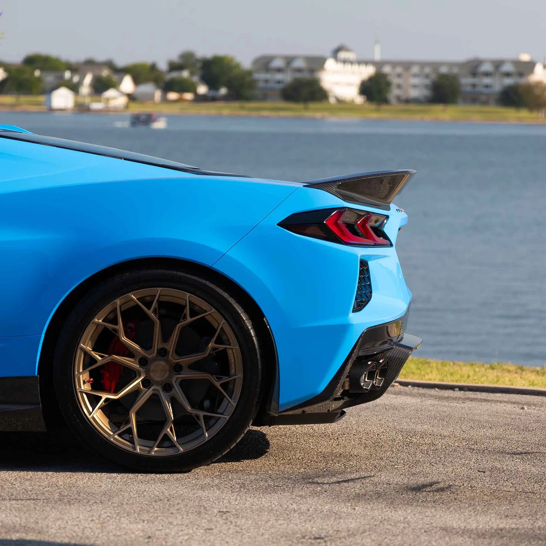 RACING SPORT CONCEPTS - GT DUCKTAIL REAR SPOILER - CARBON FIBER FOR C8 CORVETTE