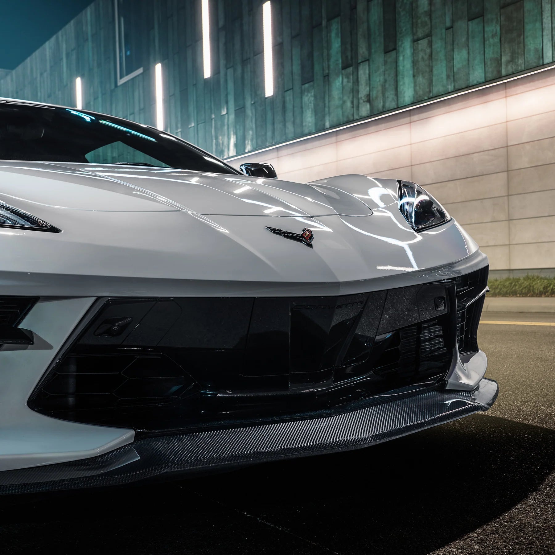 RACING SPORT CONCEPTS - GT FRONT SPLITTER - CARBON FIBER FOR C8 CORVETTE