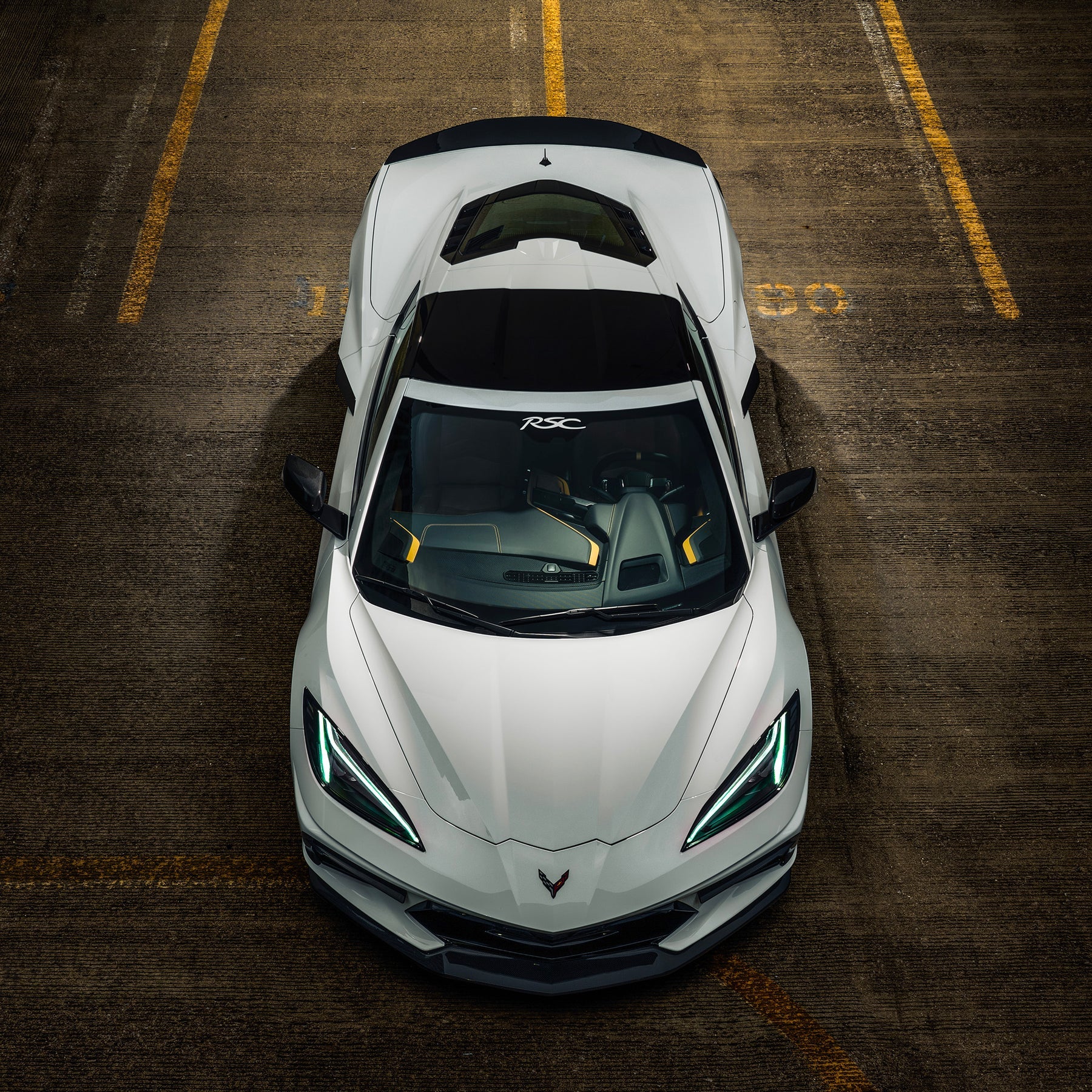 RACING SPORT CONCEPTS - GT FRONT SPLITTER - CARBON FIBER FOR C8 CORVETTE
