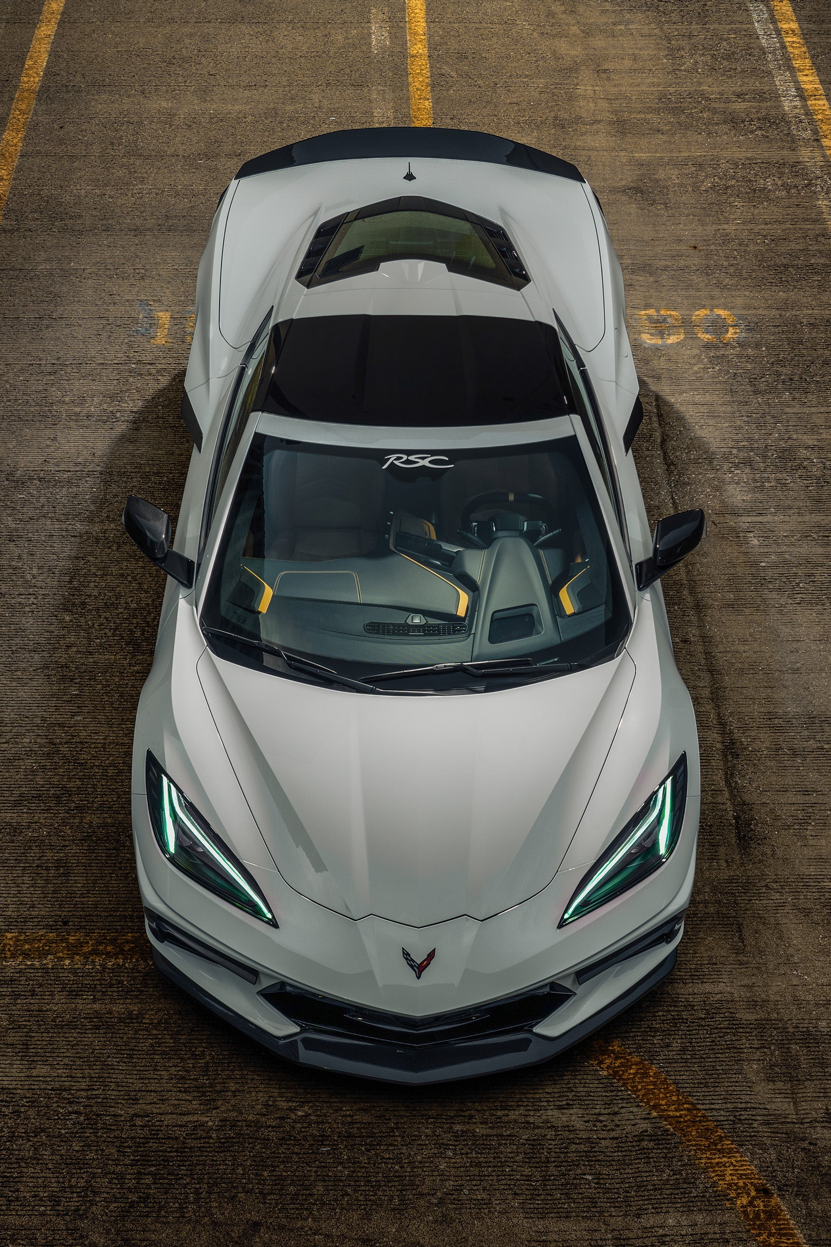 RACING SPORT CONCEPTS - GT FRONT SPLITTER - CARBON FIBER FOR C8 CORVETTE
