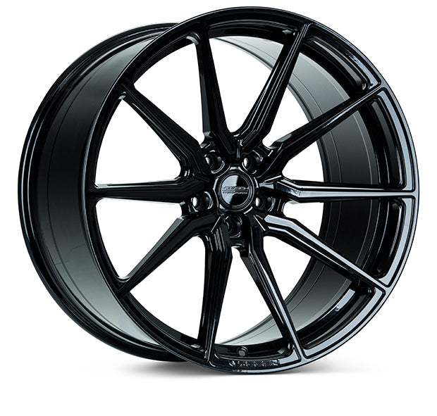 Vossen HF-3 - Corvette C8 Gloss Black 20x9 21x12 - Michelin Pilot Sport 4S 245/325