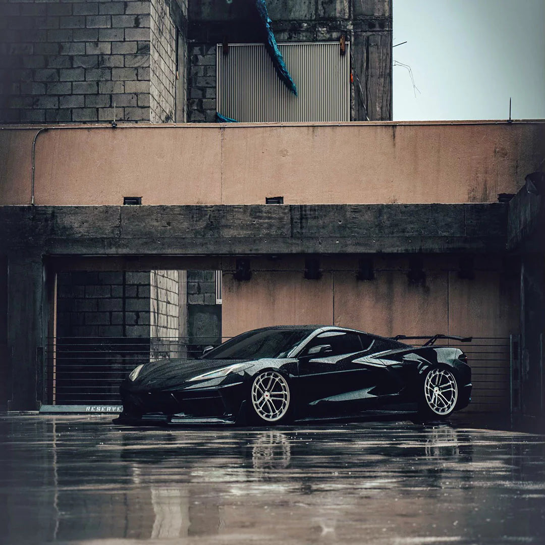 RACING SPORT CONCEPTS - KNIGHTHAWK CARBON FIBER WING FOR C8 CORVETTE - Motorsports LA