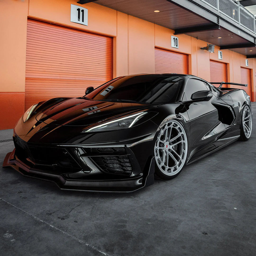 RACING SPORT CONCEPTS - KNIGHTHAWK CARBON FIBER WING FOR C8 CORVETTE - Motorsports LA