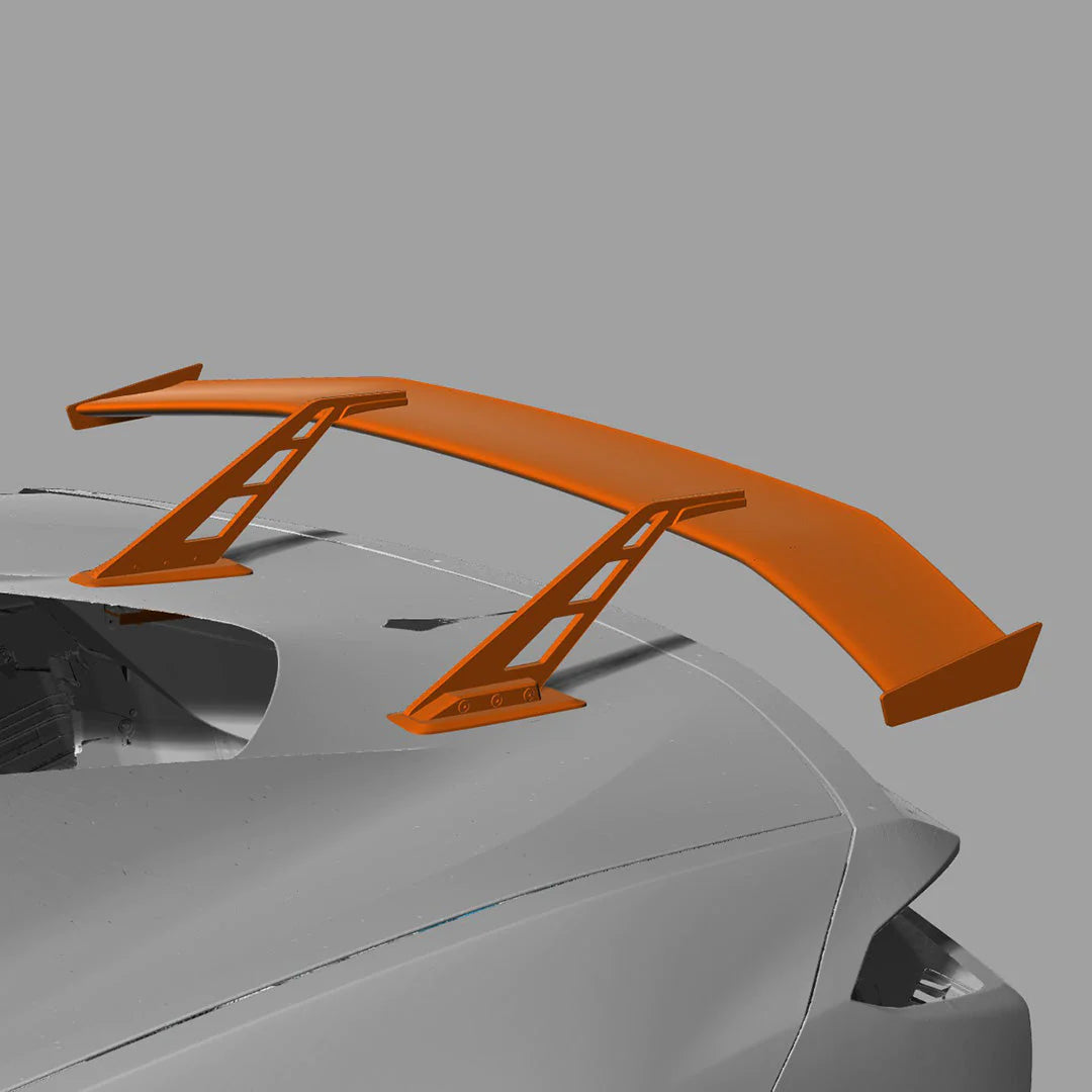 RACING SPORT CONCEPTS - KNIGHTHAWK CARBON FIBER WING FOR C8 CORVETTE - Motorsports LA
