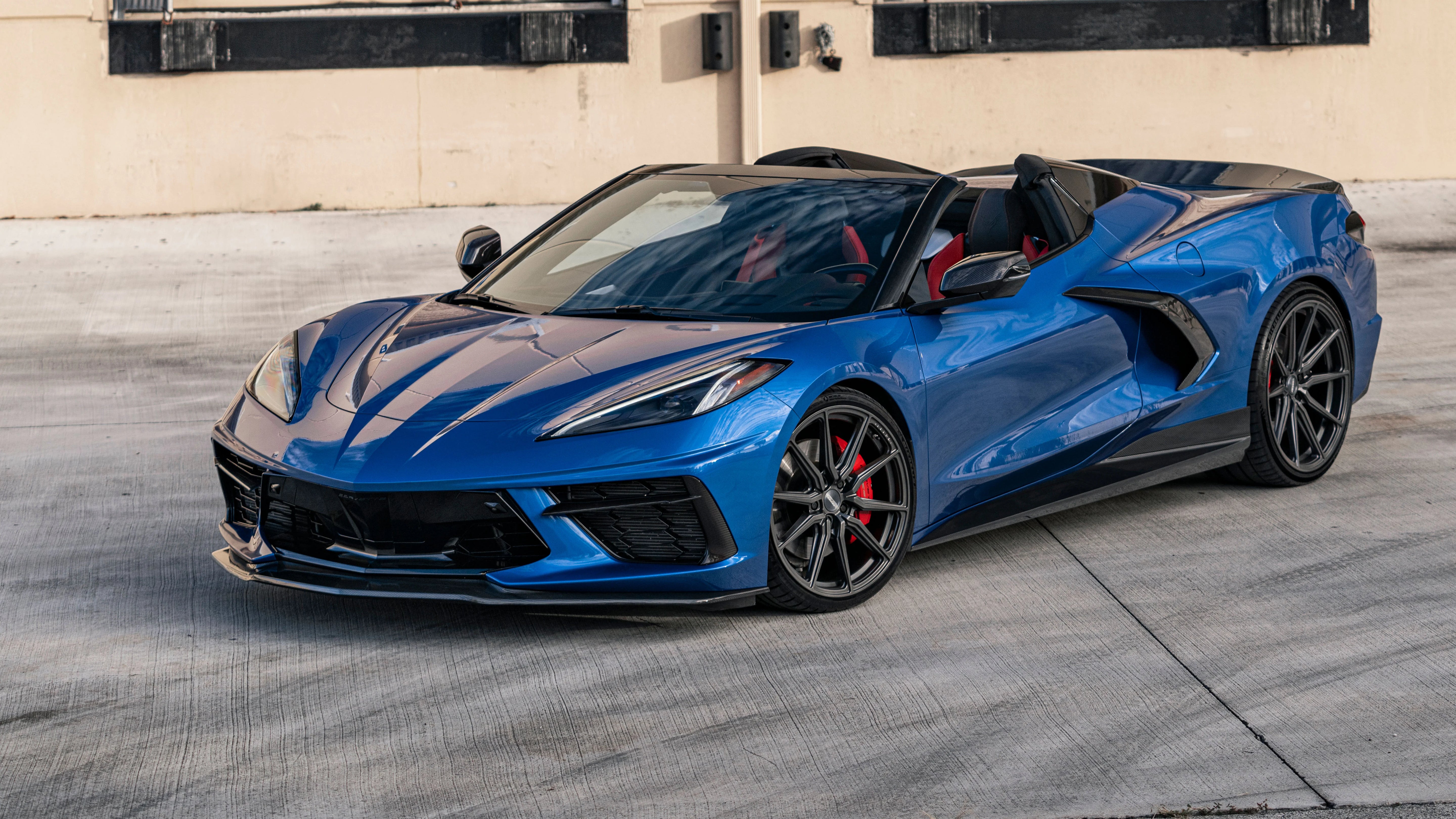 RACING SPORT CONCEPTS - GT SIDE SKIRTS - CARBON FIBER FOR C8 CORVETTE