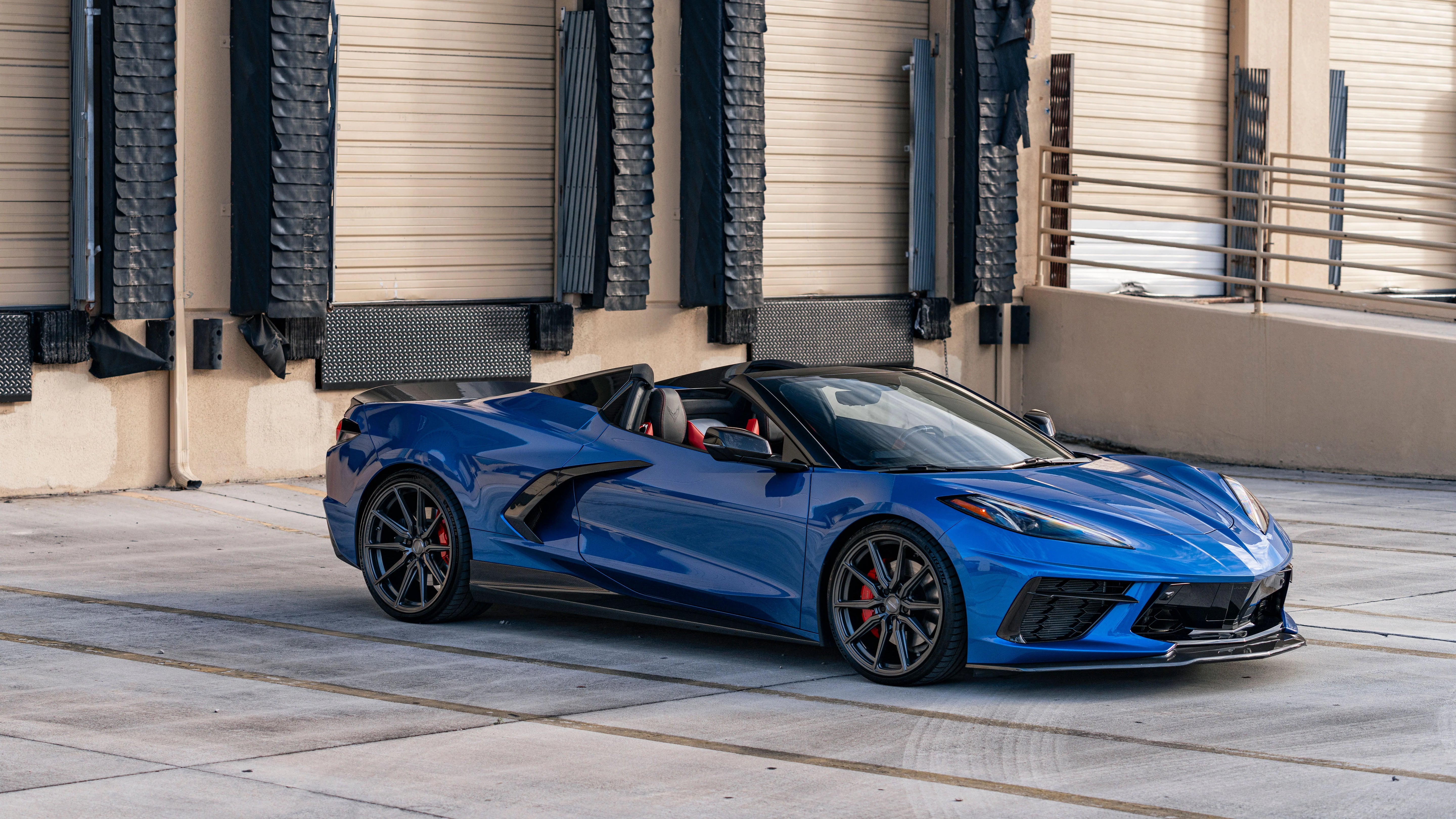 RACING SPORT CONCEPTS - GT SIDE SKIRTS - CARBON FIBER FOR C8 CORVETTE
