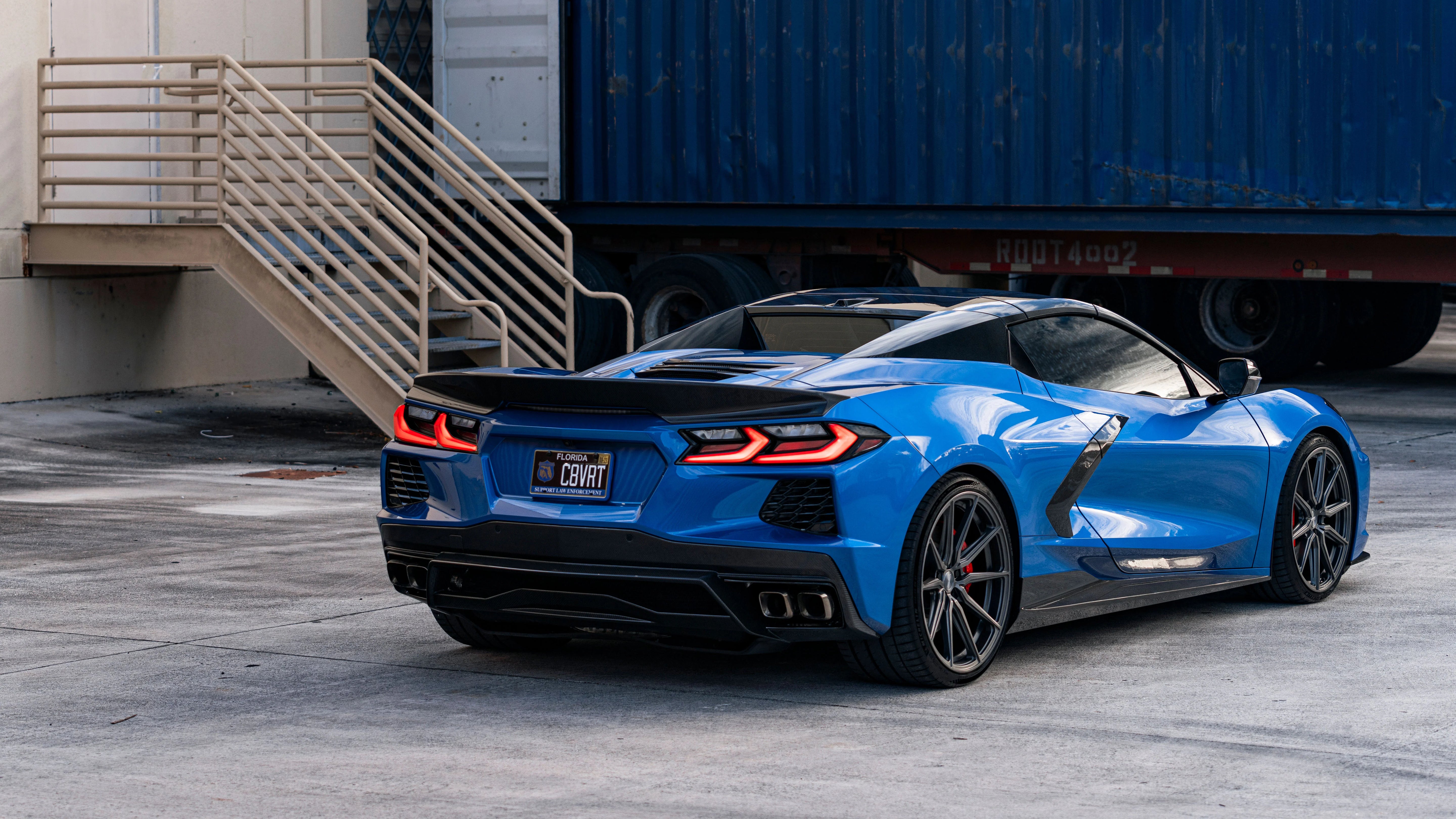 RACING SPORT CONCEPTS - GT SIDE SKIRTS - CARBON FIBER FOR C8 CORVETTE