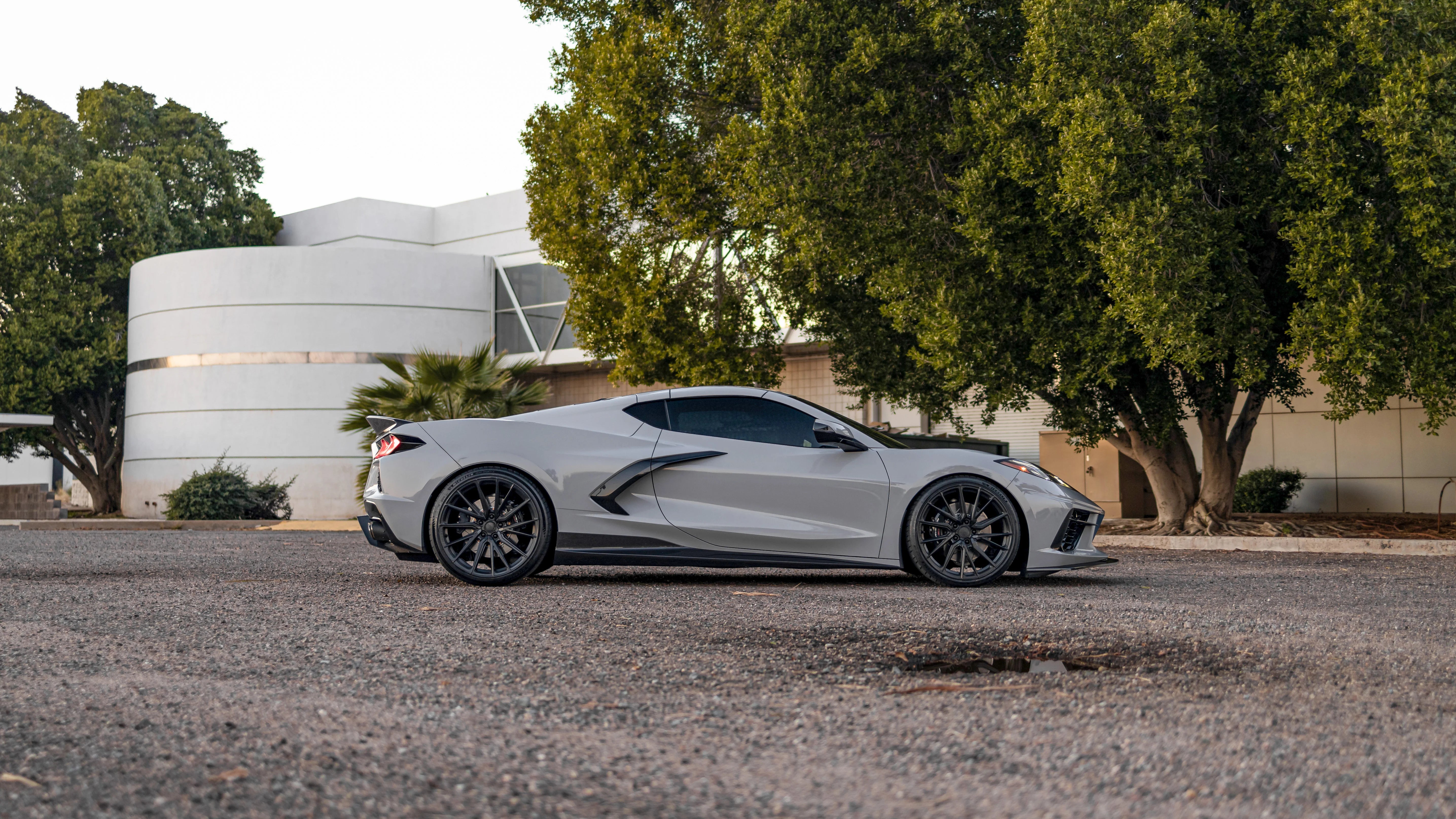RACING SPORT CONCEPTS - GT SIDE SKIRTS - CARBON FIBER FOR C8 CORVETTE