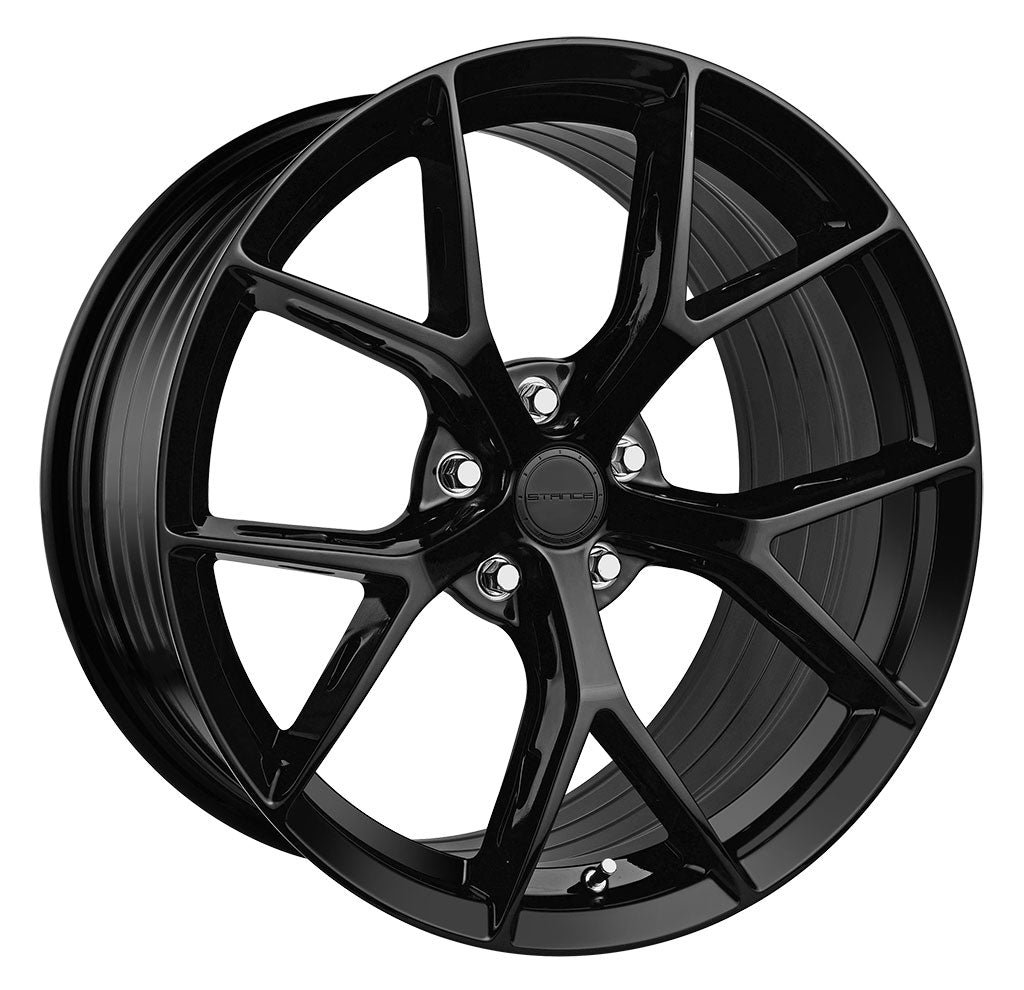 19” Stance SF14 Gloss Black Concave Wheels - Set of 4