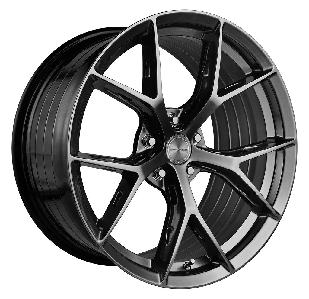 19” Stance SF14 Hyper Black Concave Wheels - Set of 4