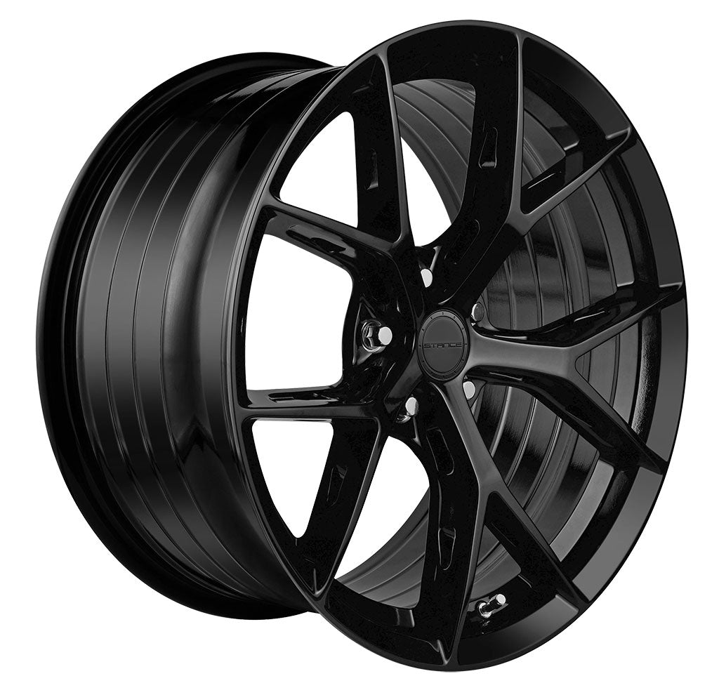 19” Stance SF14 Gloss Black Concave Wheels - Set of 4