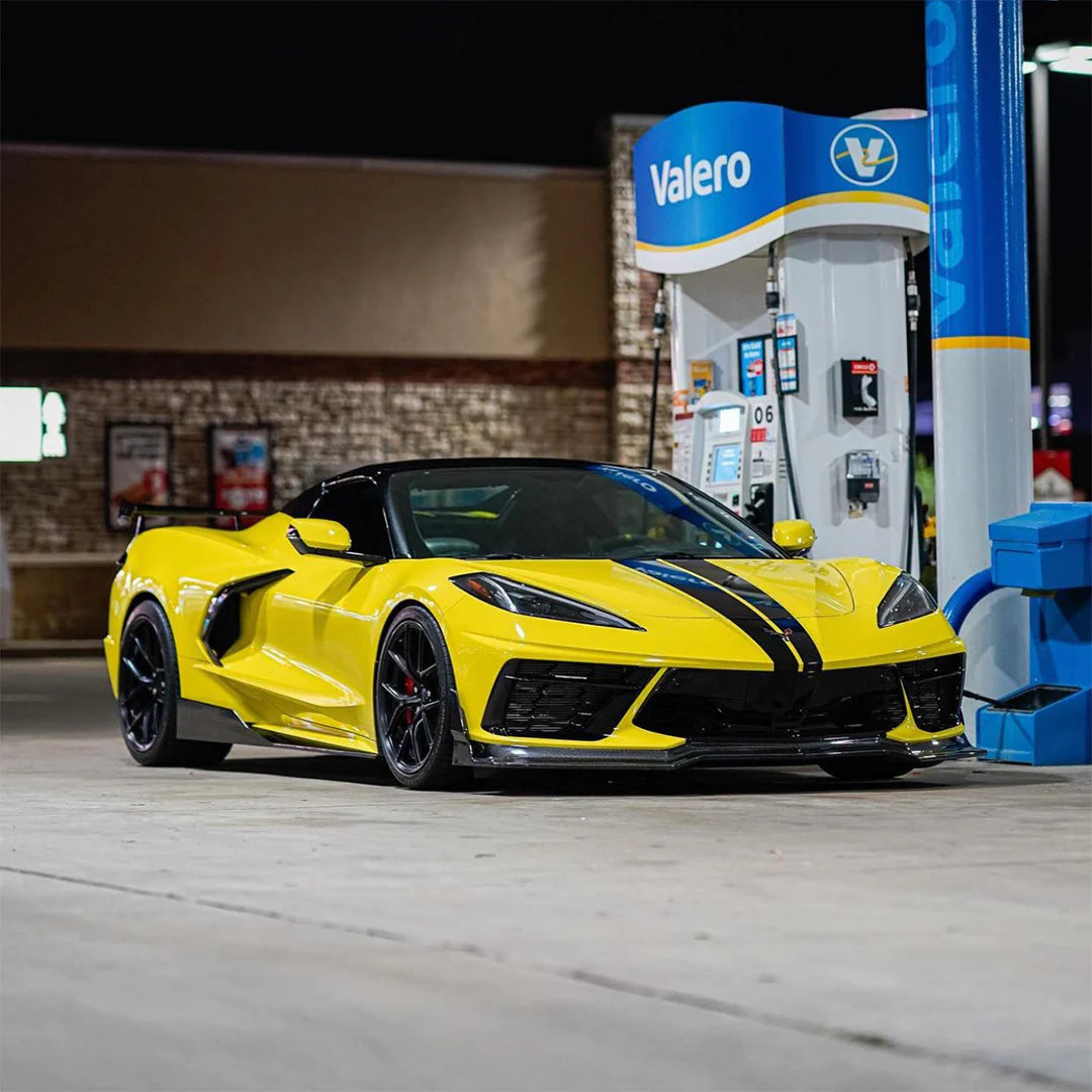 RACING SPORT CONCEPTS - ST CARBON FIBER SIDE SKIRTS FOR C8 CORVETTE - LIMITED PRODUCTION - Motorsports LA