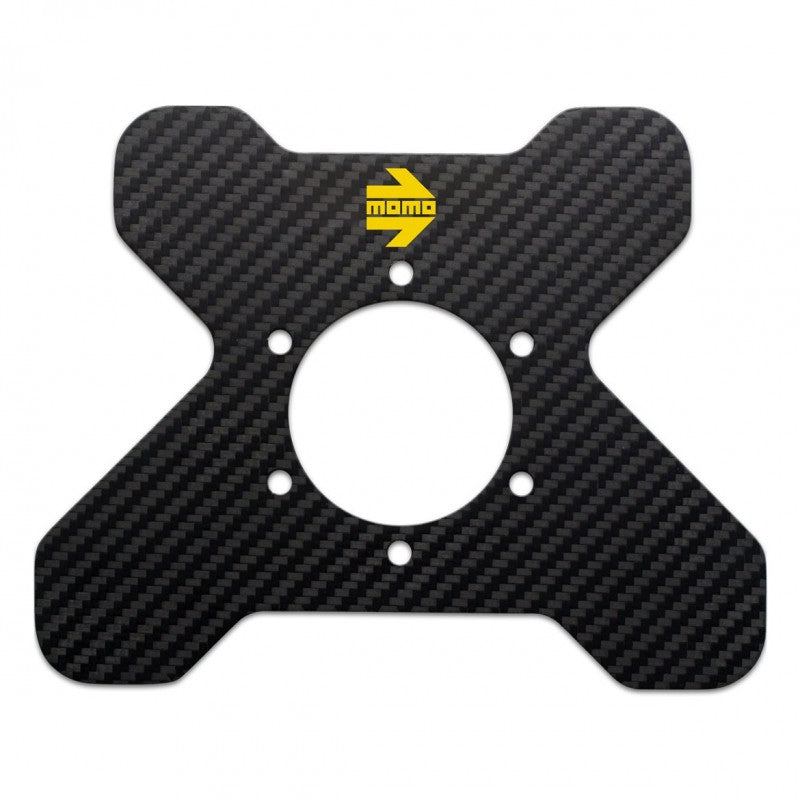 MOMO STEERING WHEEL CARBON PLATE - Motorsports LA