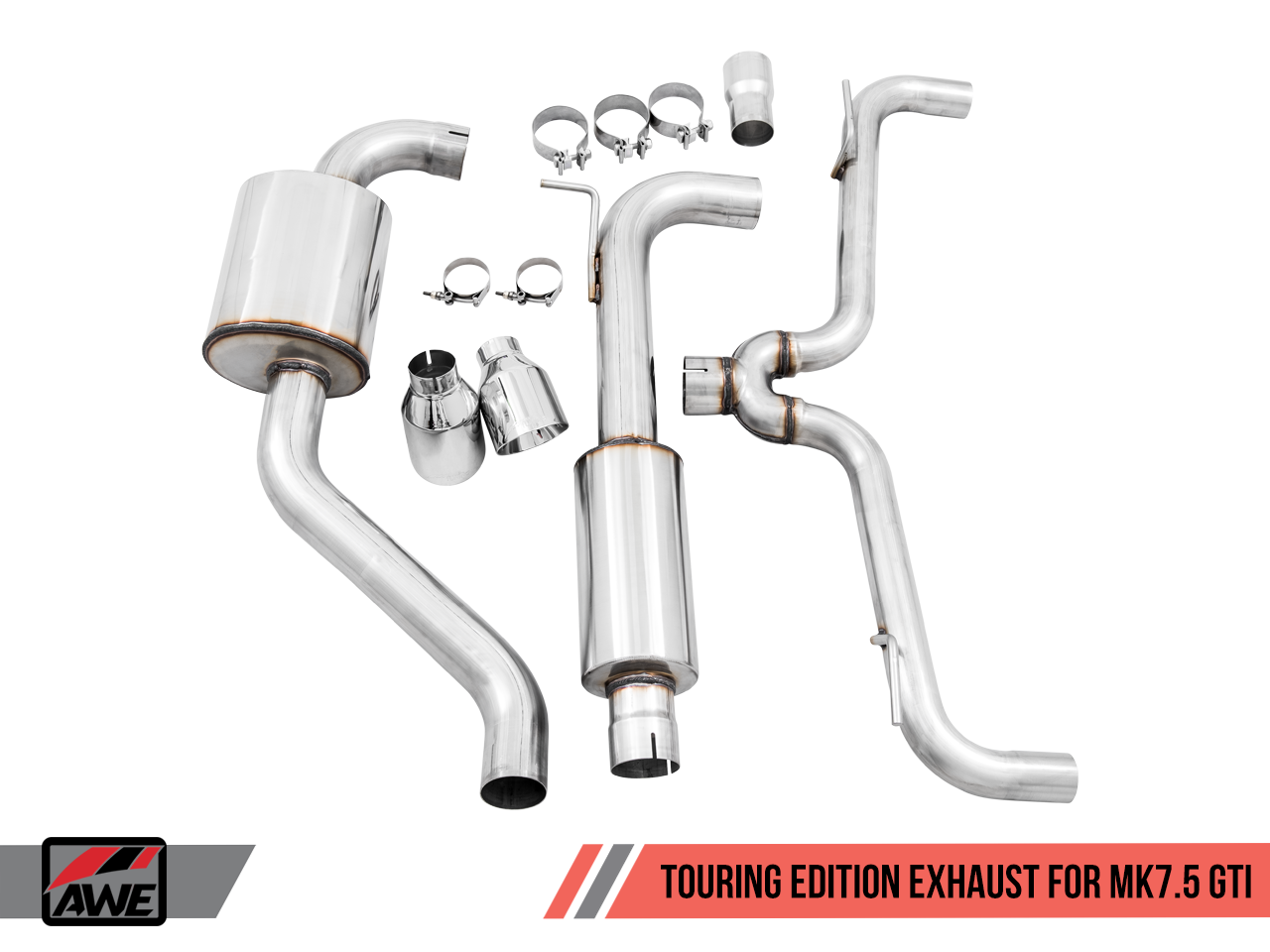 AWE Touring Edition Exhaust for VW MK7.5 GTI - Motorsports LA