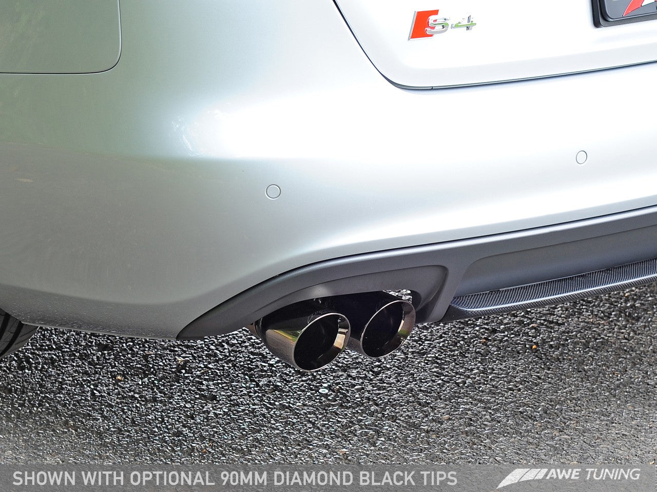 AWE Track Edition Exhaust for Audi B8 S4 3.0T - Motorsports LA