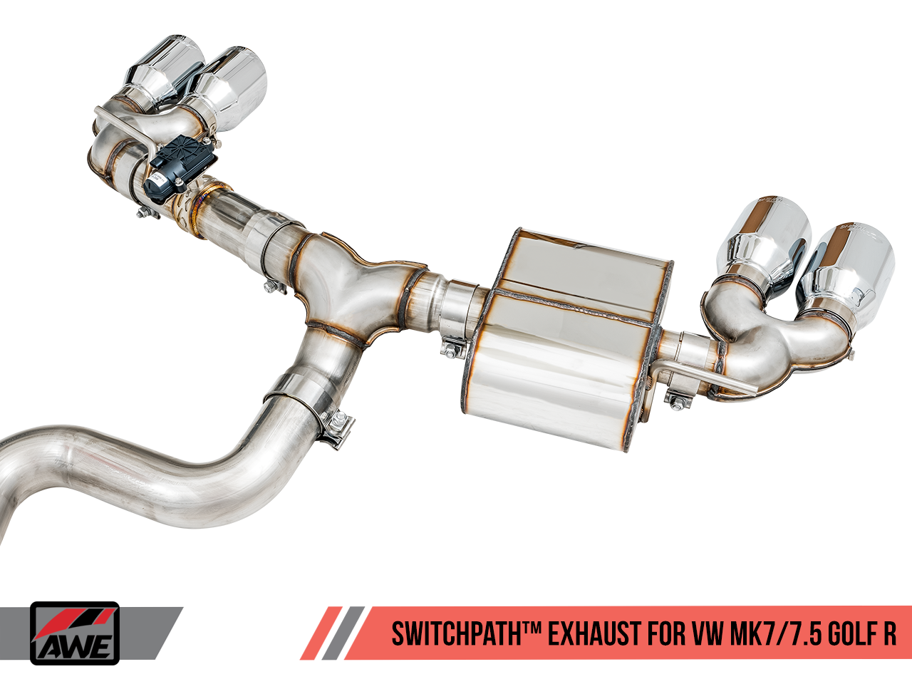 AWE Track Edition Exhaust for MK7.5 Golf R - Motorsports LA