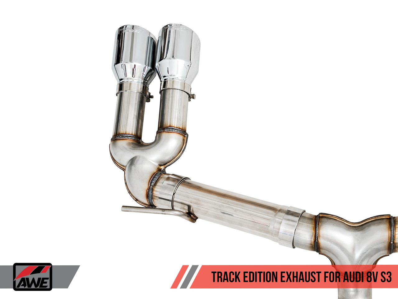 AWE Track Edition Exhaust for Audi 8V S3 - Motorsports LA