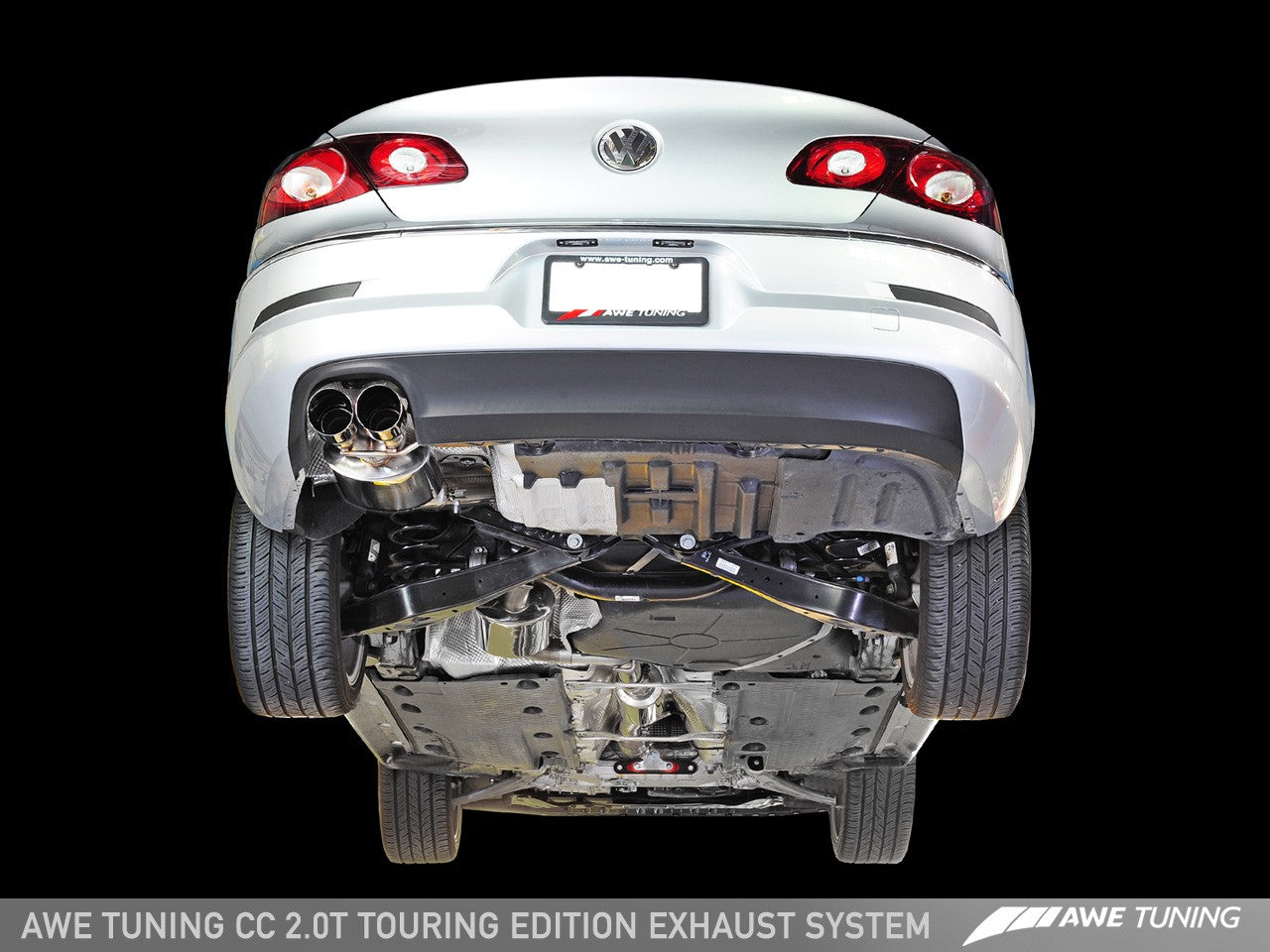 AWE Touring Edition Performance Exhaust for VW CC 2.0T - Motorsports LA