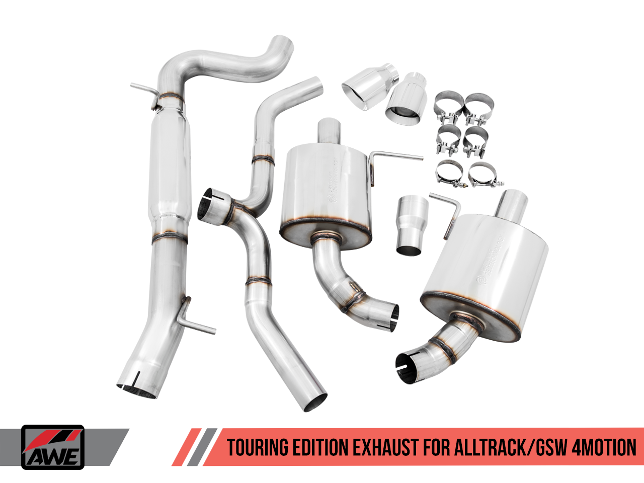 AWE Touring Edition Exhaust for VW Golf Alltrack / Sportwagen 4Motion - Motorsports LA
