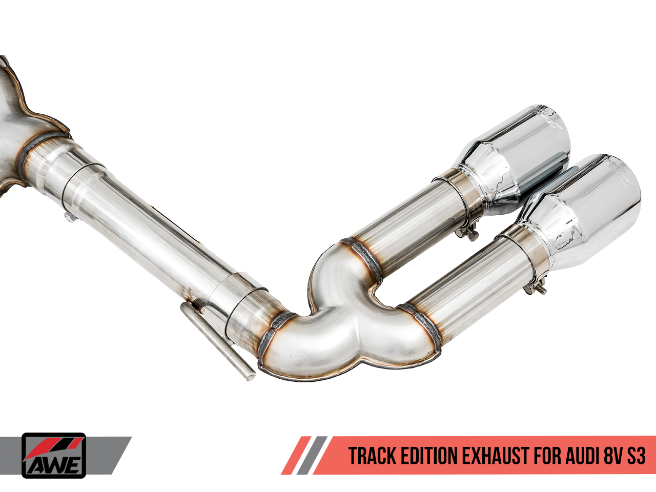 AWE Track Edition Exhaust for Audi 8V S3 - Motorsports LA