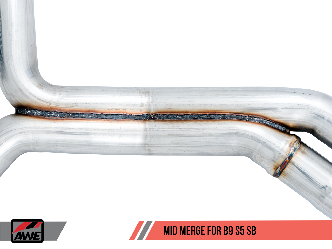 AWE Touring Edition Exhaust for B9 S5 Sportback - Resonated for Performance Catalyst - Motorsports LA