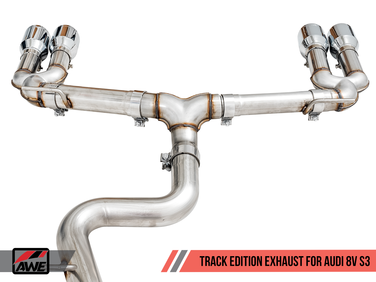 AWE Track Edition Exhaust for Audi 8V S3 - Motorsports LA