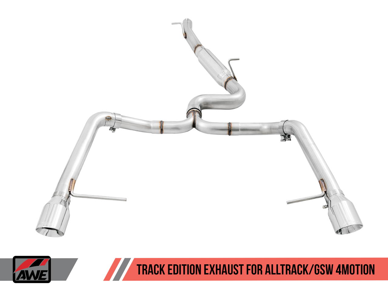 AWE Track Edition Exhaust for VW Golf Alltrack / Sportwagen 4Motion - Motorsports LA