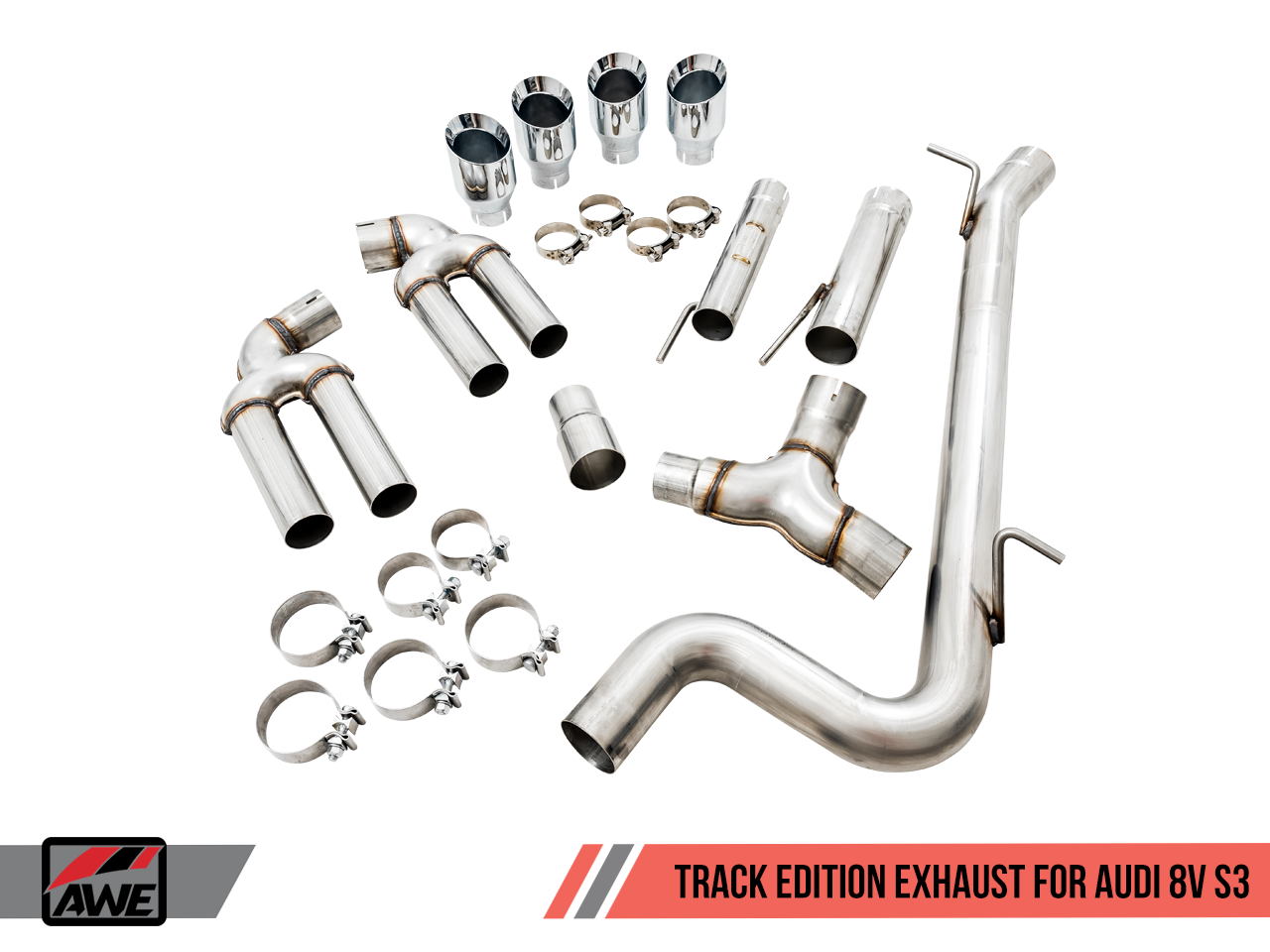AWE SwitchPath™ Exhaust for Audi 8V S3 - Motorsports LA