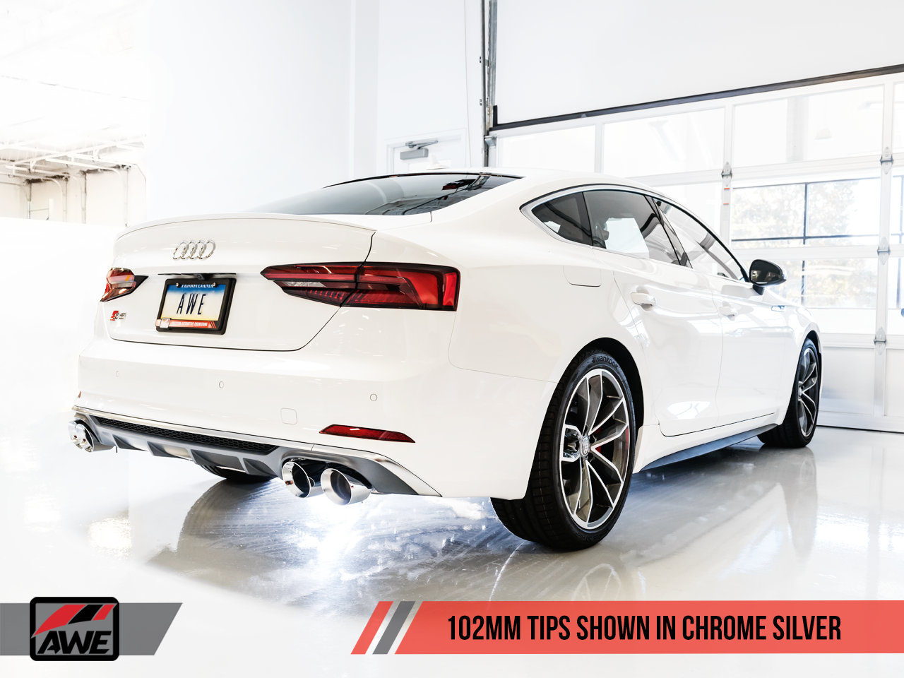 AWE SwitchPath™ Exhaust for Audi B9 S5 Sportback - Non-Resonated - Motorsports LA