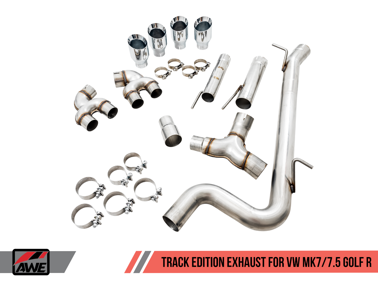 AWE Track Edition Exhaust for MK7.5 Golf R - Motorsports LA