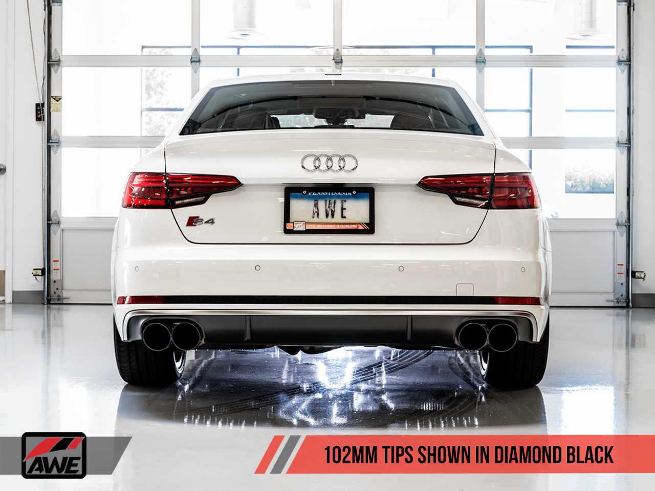 AWE SwitchPath™ Exhaust for Audi B9 S4 - Non-Resonated - Motorsports LA