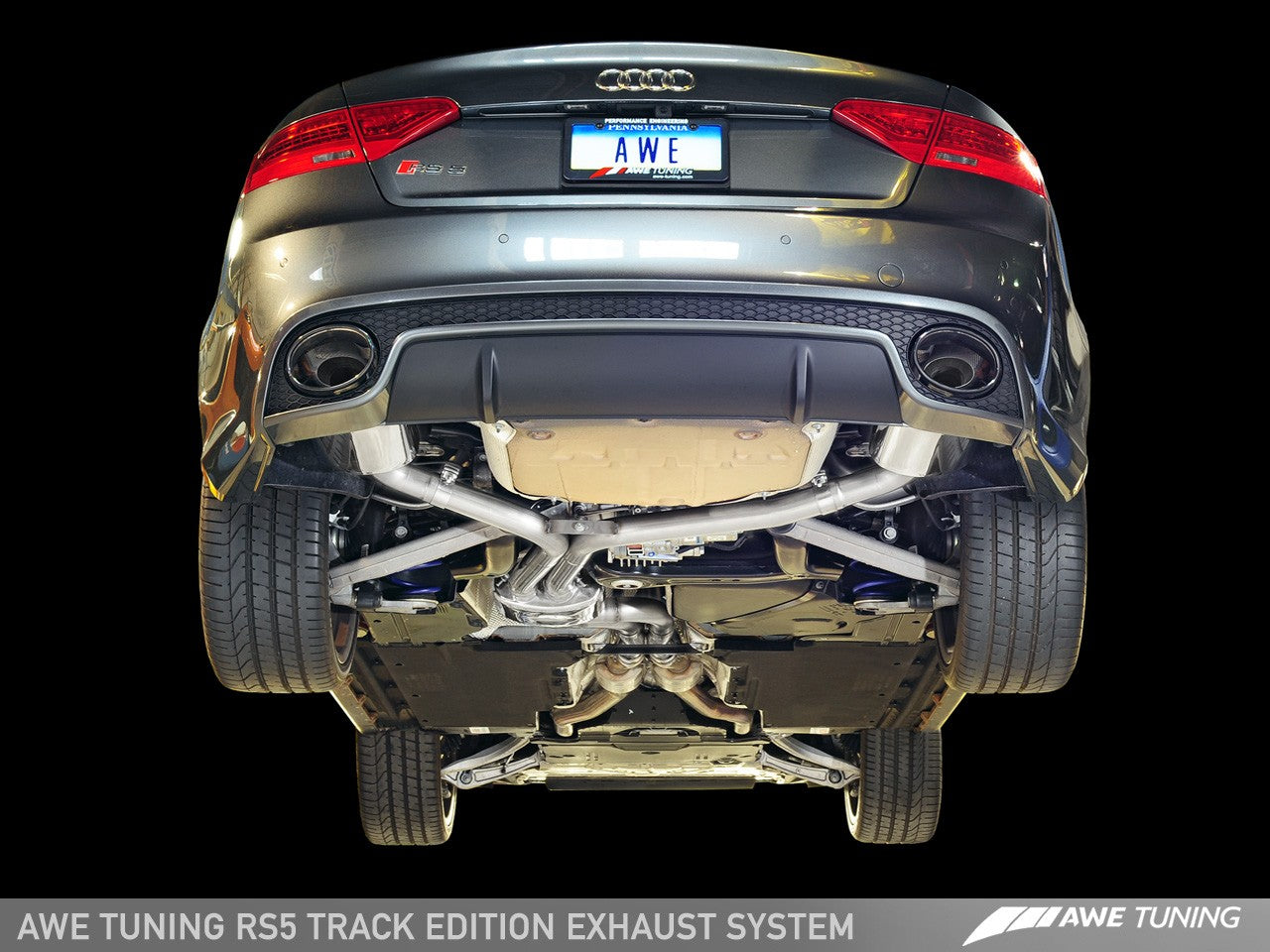 AWE Track Edition Exhaust System for Audi RS5 - Motorsports LA
