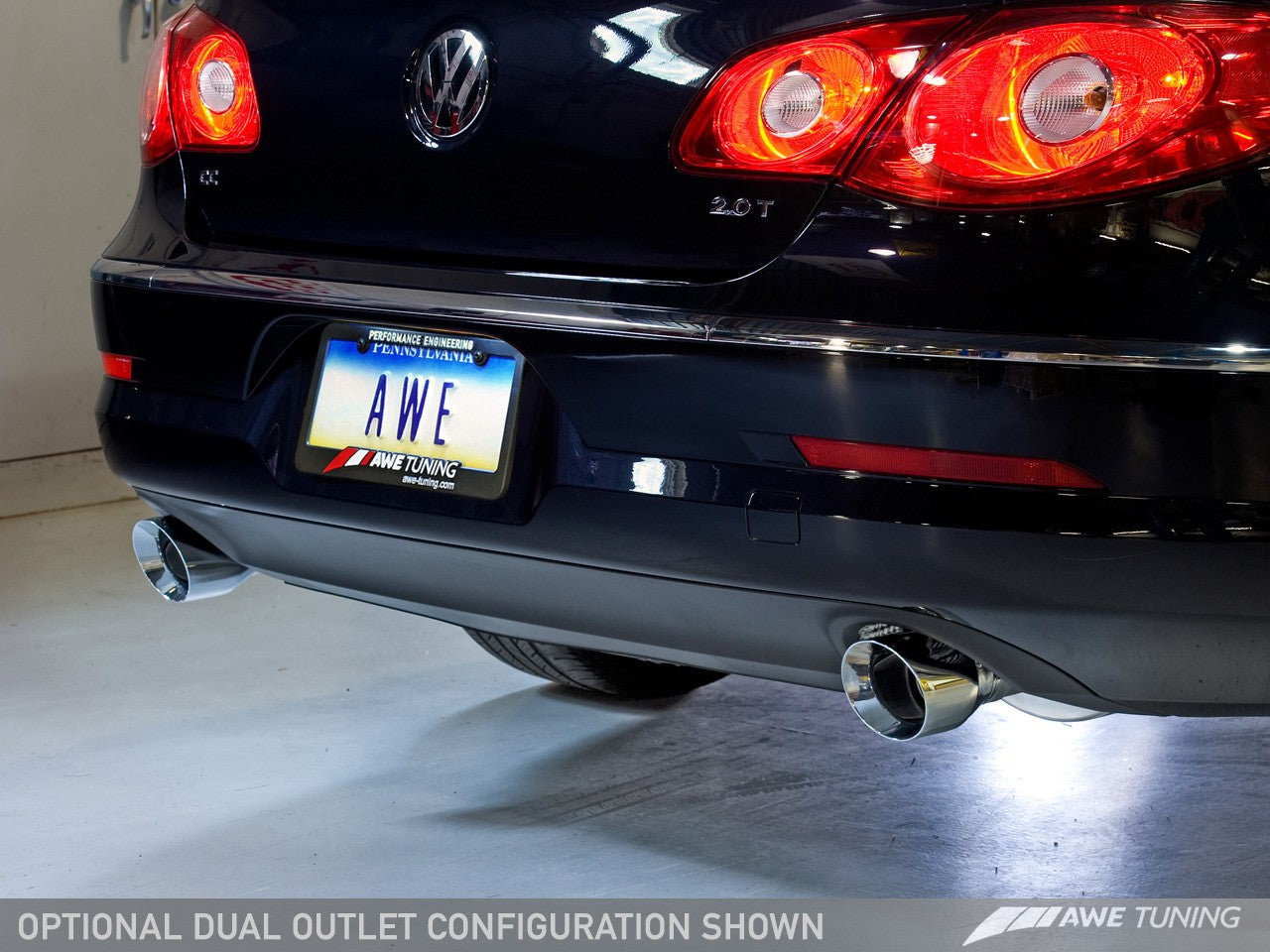 AWE Touring Edition Performance Exhaust for VW CC 2.0T - Motorsports LA
