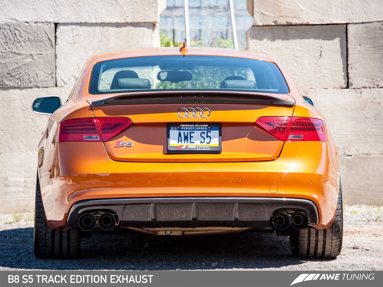 AWE Track Edition Exhaust for Audi S5 3.0T - Motorsports LA