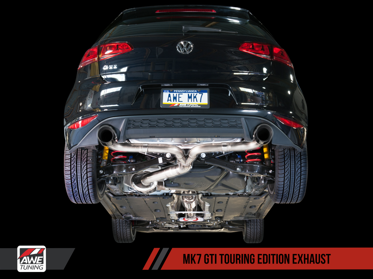 AWE Touring Edition Exhaust for VW MK7 GTI - Motorsports LA