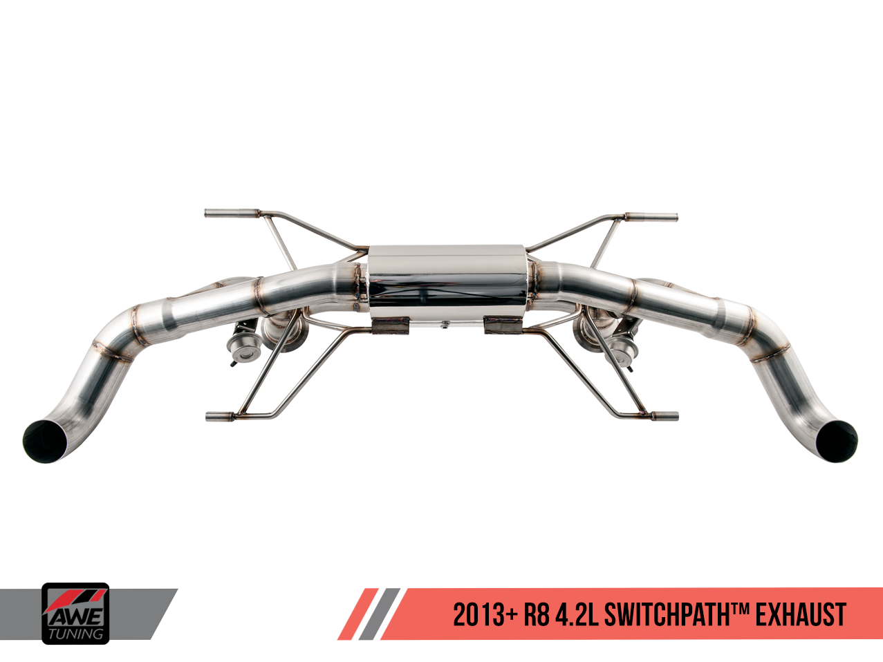 AWE SwitchPath™ Exhaust for Audi R8 4.2L Coupe (2014-15) - Motorsports LA