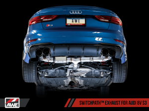 AWE SwitchPath™ Exhaust for Audi 8V S3 - Motorsports LA