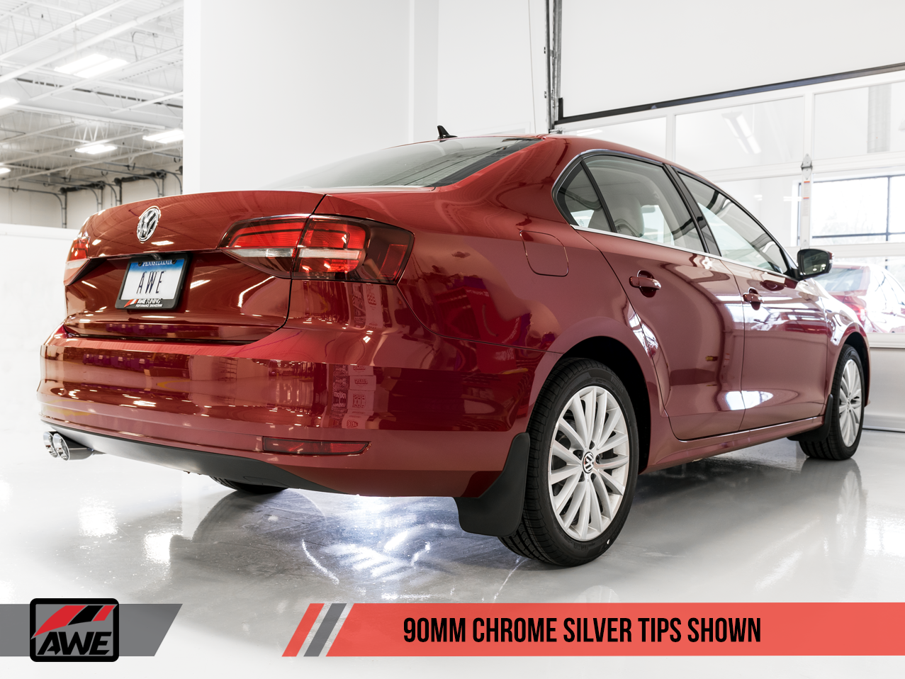 AWE Track Edition Exhaust for MK6 Jetta 1.4T - Motorsports LA