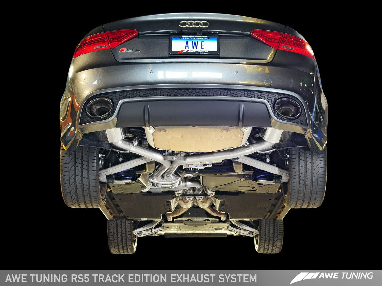 AWE Track Edition Exhaust System for Audi RS5 Cabriolet - Motorsports LA