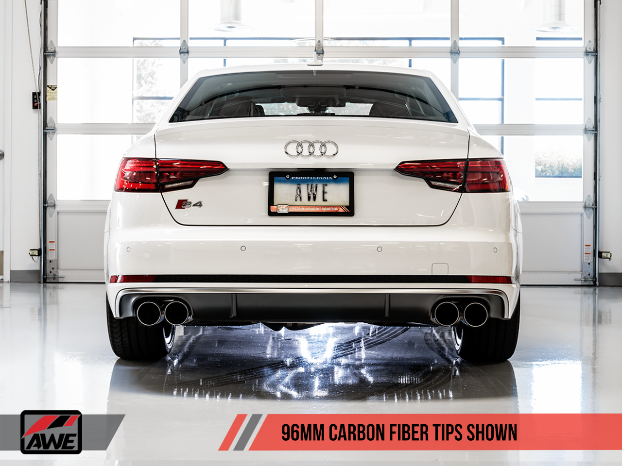 AWE SwitchPath™ Exhaust for Audi B9 S4 - Non-Resonated - Motorsports LA