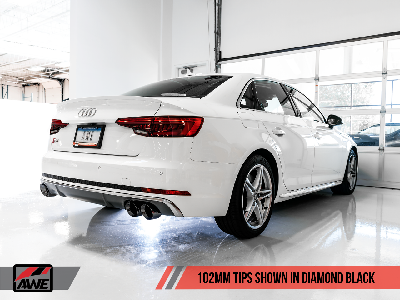 AWE SwitchPath™ Exhaust for Audi B9 S4 - Non-Resonated - Motorsports LA