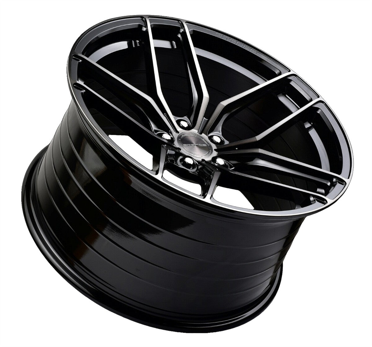 19” Stance SF03 Gloss Black Tinted Face Concave Wheels - Set of 4 - Motorsports LA