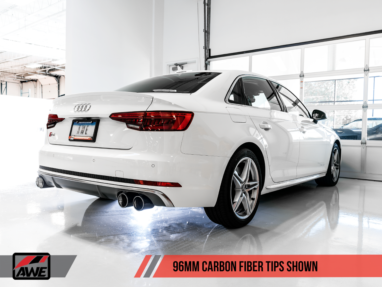 AWE SwitchPath™ Exhaust for Audi B9 S4 - Non-Resonated - Motorsports LA