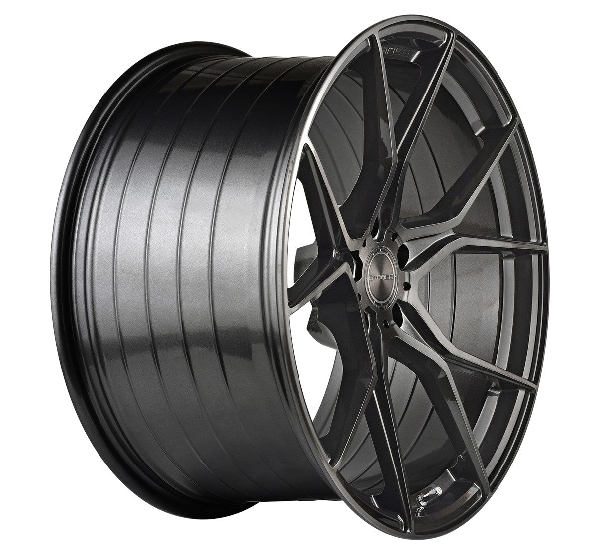 20” Stance SF07 Brushed Dual Gunmetal Concave Wheels - Set of 4 - Motorsports LA