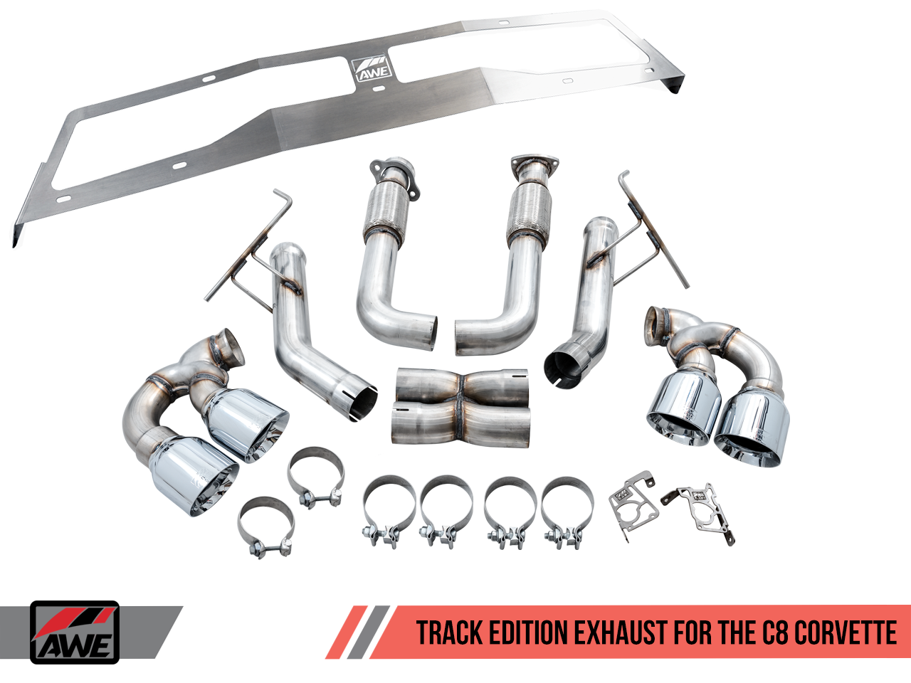 AWE Touring Edition Exhaust for C8 Corvette - Motorsports LA