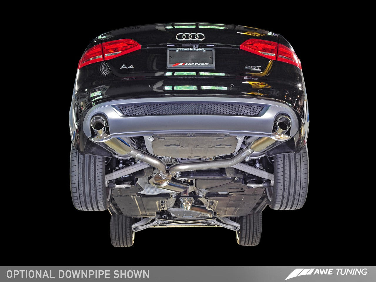AWE Touring Edition Exhaust for B8 A4 2.0T - Motorsports LA