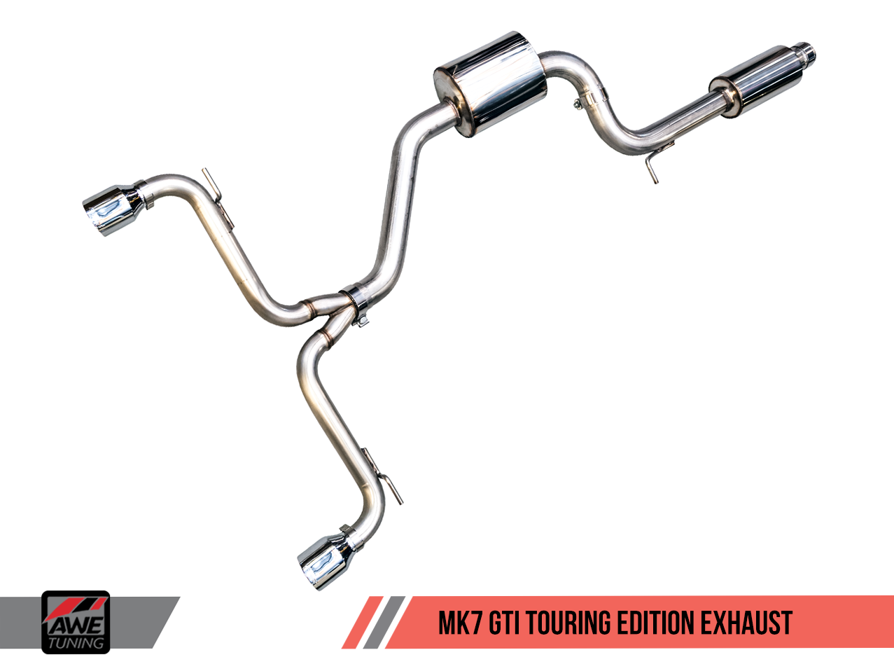 AWE Touring Edition Exhaust for VW MK7 GTI - Motorsports LA