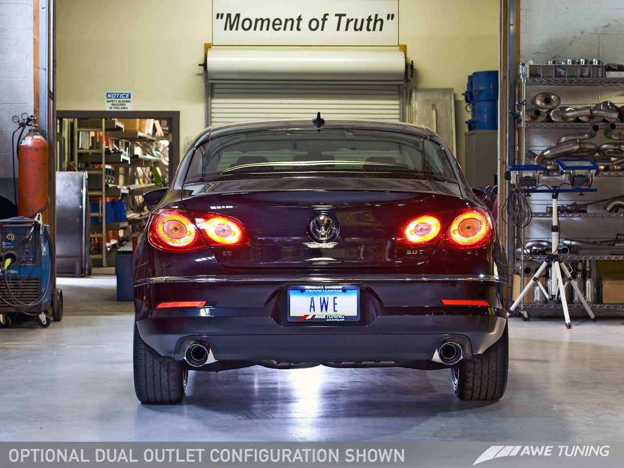 AWE Touring Edition Performance Exhaust for VW CC 2.0T - Motorsports LA