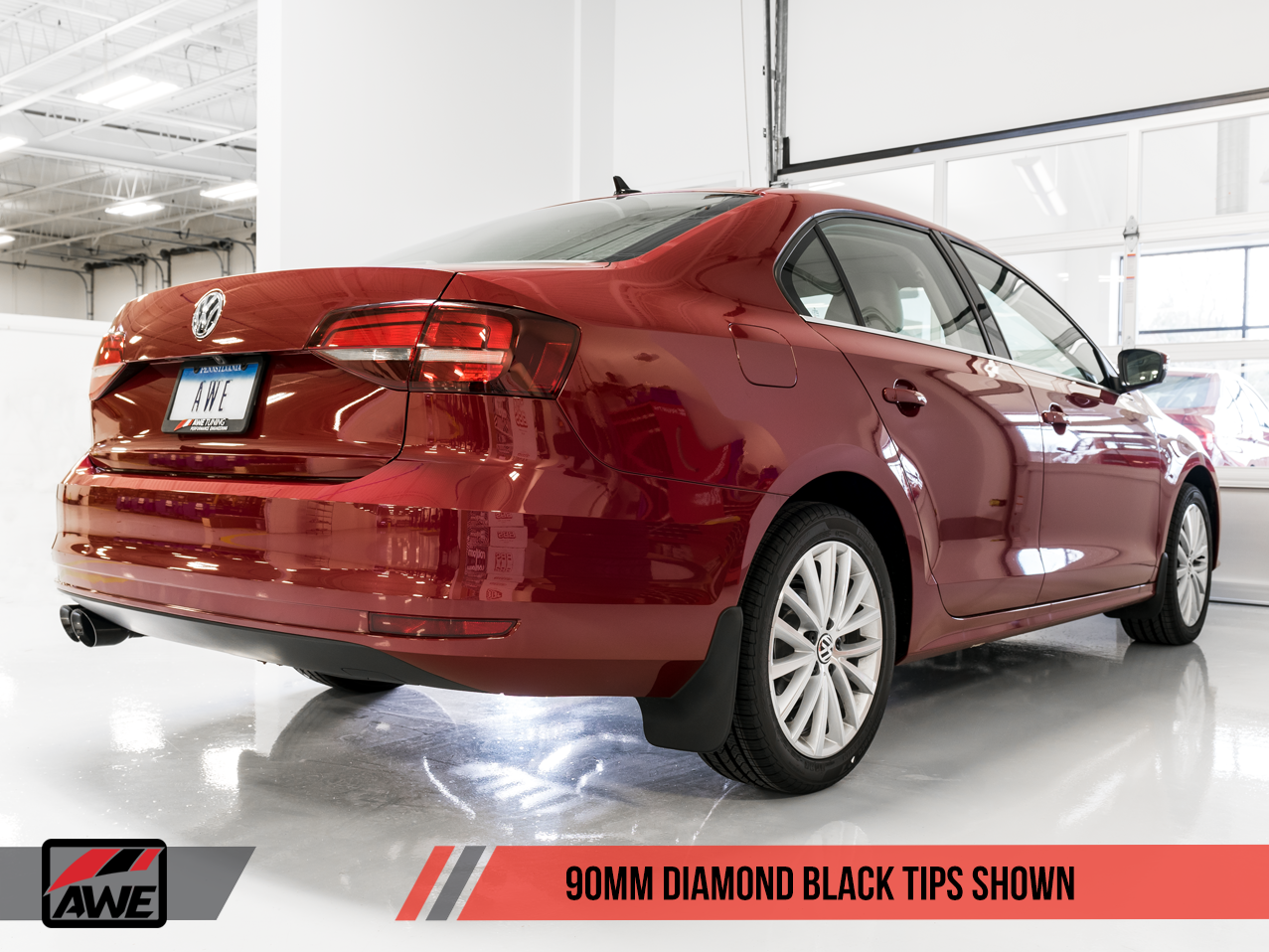 AWE Track Edition Exhaust for MK6 Jetta 1.4T - Motorsports LA