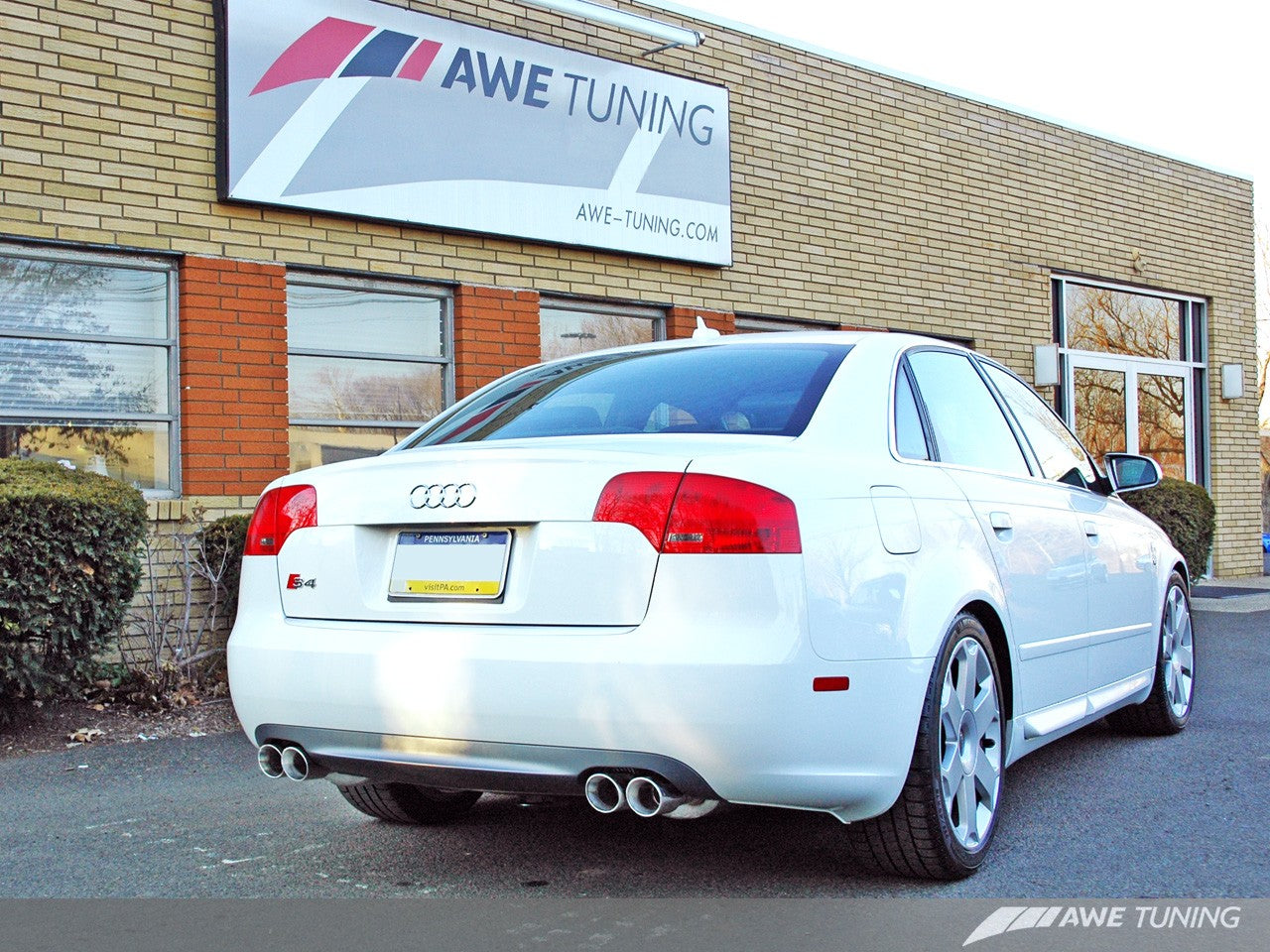 AWE Track Edition Exhaust for Audi B7 S4 - Motorsports LA